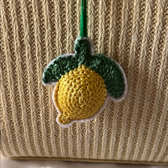 🍋 Super Cute Handbag w/ Embroidered Lemons!! 🍋 - Picture 2 of 5